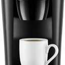 Keurig K-Compact Single-Serve K-Cup Pod Coffee Maker, with 3 Brew Sizes, Smart Start Feature, 36oz Removable Reservoir, Black