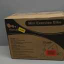 Mini Exercise Bike, himaly Under Desk Bike Pedal Exerciser Portable Foot Cycle Arm & Leg Peddler Machine with LCD Screen Displays