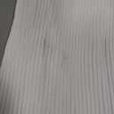 MEROKEETY Women's 2025 Square Neck Long Sleeve T Shirts Slim Fitted Ribbed Knit Casual Tee Tops, White, L