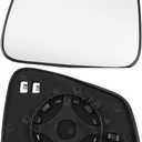 TOP-VIGOR 1-Pack Driver Side Heated Mirror Glass Compatible with 2013 2014 2015 2016 Buick Encore, 2015 2016 2017 2018 2019 2020 Chevrolet Chevy Trax, Left Side Mirror with Backing Plate, 94564035
