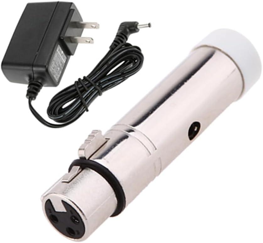 JERRAY DMX512 Wireless 1Pcs Female Receiver XLR 2.4G LED Lighting for Stage PAR Party Light Lighting Control Silver