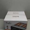 Smart Toaster 4 Slice Wide Slot Dual Digital TouchScreen & Independent Control for Family | 1800W Stainless Steel for 6 Bread Types & Toast Settings | Defrost Reheat & Single-Slice Modes