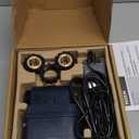 Moen Flo Smart Water Monitor and Automatic Shutoff Sensor, Wi-Fi Connected Water Leak Detector for 1-Inch Diameter Pipe, 900-006