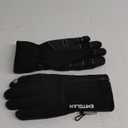 -10 Waterproof Winter Gloves for Men & Women, 5-Layer Touch Screen Breathable Cold Weather Gloves (Medium, Black)