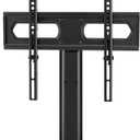 KKTONER Universal TV Stand Table Top TV Stand for 27 to 65 inch Height Adjustable TV Stand Mount with Tempered Glass Base LED tvs Max VEAS 400mm Hold up 77LBs