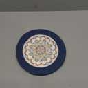 SHACOS 8 Inches Trivets for Hot Dishes, 4 Pieces Cotton and Felt Floral Pattern Trivet Mats for Kitchen, Hot Pads for Countertops and Table, Heat-Resistant Pot Holders for Hot Pots and Pans, Blue