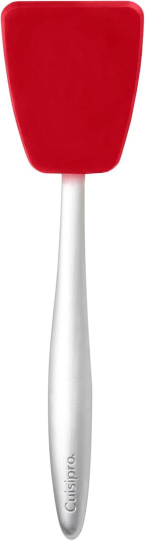 Cuisipro Piccolo 8" Silicone Turner, Red