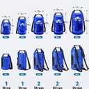 HEETA Dry Bag Waterproof for Women Men, 5L/10L/20L/30L/40L Roll Top Lightweight Dry Storage Bag Backpack with Phone Case for Travel Swimming Boating Kayaking Paddle Board Camping Beach Accessories