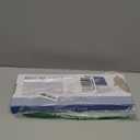 Wireless Keyboard and Mouse Combo, Compact Quiet Wireless Keyboard and Mouse Set 2.4G Ultra-Thin Sleek Design for Windows, Computer, Desktop, PC, Notebook, Laptop (GHKM03 Silver White)