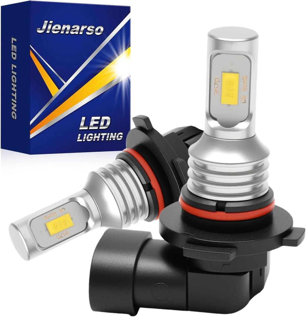 9145/9140 Fog Light Compatible for 2005 2006 2007 2008 2009 Dodge Dakota fog light bulbs, High Bright 6000K Cool White light,Plug and Play(Pack of 2)
