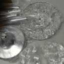 Metal Wedding Centerpieces for Table, Crystal Flower Stands, Wedding Road Lead Flower Holders, Crystal Mermaid Chandelier Flower Vases for Birthday Party Event Wedding Home Decor (Silver, 13"- 2pcs)