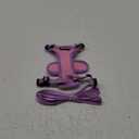 rabbitgoo Cat Harness and Leash for Walking, Escape Proof Soft Adjustable Vest Harnesses for Cats, Easy Control Breathable Reflective Strips Jacket, Pink & Purple, XXS