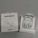 Samsung Galaxy Buds FE True Wireless Bluetooth Earbuds, In-Ear Secure Fit, Noise Cancelling, Auto Switch Audio, Touch Control, Built-in Voice Assistant, White 