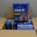 Tena Protective Incontinence Underwear for Men, Maximum, Large, Grey, 80 Count (Waist Size 34 In-44 In)