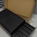 Amazon Basics Nespresso OriginalLine Coffee Pod with 1 Storage Drawer Holder, 50 Capsule Capacity, Black