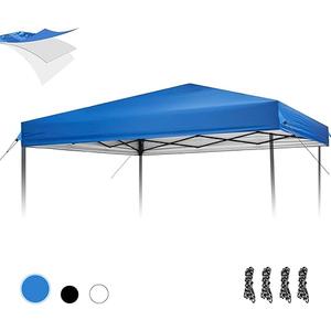 10×10 Canopy Replacement Top, Pop Up Canopy Replacement Tent Cover for Straight Leg Frame, Waterproof Canopy Top Cover for Garden Patio Camping (Top Only)(Blue)