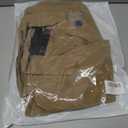 Womens Cropped Blazer Business Casual Lightweight Long Sleeve Suit Jacket Work Office Blazer for Women (Large, Tan)