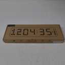 Gym Timer - Large Digital Gym Clock Wall with Interval Time Progress Bar, Countdown/Up Stopwatch, Remote Control for Home Gym Garage Boxing Crossfit (Black+red)