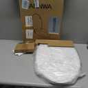 Bidet Seat for Elongated Toilet Seat Non-Electric Soft Close with Quick Release Hinges for Easy Clean Dual Nozzle Front and Rear Wash(PG303A-HPN-AZ)