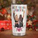 34HD Best Friend Tumbler with Lid, 20oz Insulated BFF Drinking Cup, Another Bonding Year Coffee Mug, Best Friends Gifts, Bestie Gifts for Birthday Mothers Day Christmas