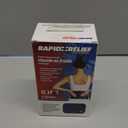 Rapid Relief Large Reusable Gel Cold Compress - Comfortable Flex Ice Packs for Back, Knee, Shoulder, Muscle Aches, and Body Pain Relief 8 x 12 Large