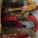 Indian Handmade Designer Cotton Fashion Multi Colored Umbrella Embroidery Boho Umbrellas Parasol 10 Pcs Lot