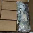 Winter Centerpieces for Tables, Table Decor with Mason Jar, Flowers Picks, Farmhouse Wood Tray, Snowflake Sign, 22 Pcs Christmas Winter White Wonderland Table Decorations Centerpieces for Home