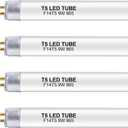 22 Inch F14T5/DL LED Replacement Bulbs, 6500K Daylight, T5 LED 9 Watts Replace Fluorescent Bulb with LED, Replacement Tube for Counter and Cabinet Fixture, 4 Pack