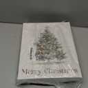 Bucherry Christmas Canvas Wall Art Set of 4 Boho Christmas Prints Rustic Winter Picture Decor for Bathroom Living Room Bedroom Gallery Wall, 8 x 10 Inch