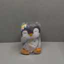 Emoin Breathing Stuffed Penguin Plush, Animal Breathing Penguin Plush Toy with Lights and Music Penguin Gifts Stuff for Adults and Kids