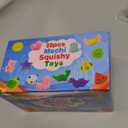 Squishy Toys, 28 Pack Squishies and Cards Valentines Day Gifts for kids, Birthday Party Favors 4-8 8-12, Treasure Box Classroom Prizes Mochi Squishy Cat Fidget Toys, Easter Egg Fillers Basket Stuffers