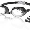 Aegend Flat Lens Swim Goggles, Anti-Fog Swimming Goggles, No Leak Anti-UV Pool Goggles for Adult Men Women Youth