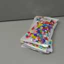 5 x Colorful Sewing Buttons, 15mm Round, 2-Hole, 200 Pack, Mixed Colors Flatback Button (Mixed-color-200pcs)