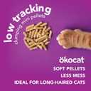 kocat Less Mess Low Tracking Wood Clumping Cat Litter Mini- Pellets, Unscented, 14.8 pounds - Natural Ingredients, Stops Odor, Clumps Solid, 99% Dust Free, Great for Long-Hair Breeds, All Cats
