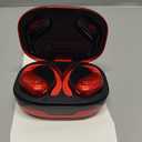 Ltinist Wireless Earbud, Bluetooh 5.4 Headphones Pure Bass Sound with Earhooks, 75H Battery in-Ear Sport Earbud with Dual-LED Display, IP7 Waterproof Earphones Built-in Microphone for Running, Red