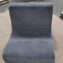 Hobestluk Sofa Couch Foam Sofa for Small Spaces Comfy Sofas with footrest Couch Recliner Small Sofas for Living Room, Bedroom, Apartment (Grey)