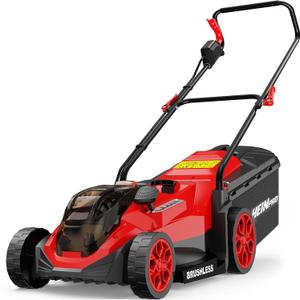 14" Cordless Lawn Mower Compatible with Milwaukee M18 Battery
2-in-1 Mulching & Rear Bagging Design, Brushless Motor w/ 5-Position Height Adjustment for Small Yards (Battery not Included)
