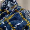 Electric Blanket Heated Throw, Soft Flannel 50"x60" Plaid Heating Blanket with 8 Hours Auto Off 10 Fast Heating Levels Machine Washable Sherpa Heated Blanket with Overheating Protection