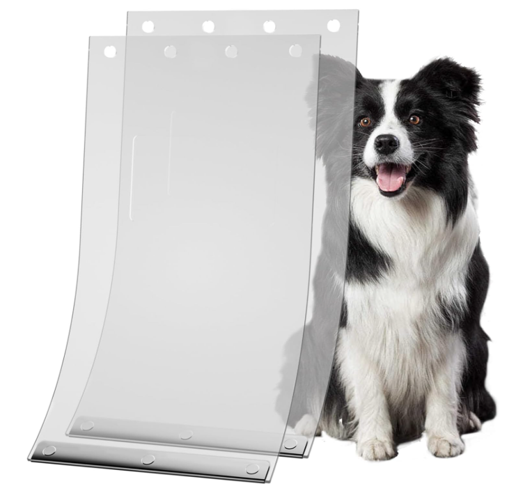 2Pack Dog Door Replacement Flaps  Compatible with Ruff Weather XL Dog Door, Safe and Free Access for Pets