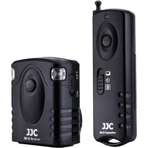 JJC Radio Wireless Remote Control Shutter Release for Nikon Z6III Z6II Z7II Z5 Z6 P1100 P1000 Z7 D750 D780 D7500 D7200 D5300 D5600 D5500 D3300 D3200 D610 D600 Df D7100 D7000 D5200 D5100 & More Camera