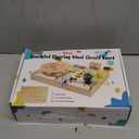 Montessori Toddler Toys - Baby Wooden Busy Board - Sensory Toys with Light Switch - Travel Toys for Educational Toddler Activities for Toddlers 1 2 3 4+ Year Old