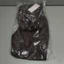 Women's Micro Flared Fleeced Sweatpants - Elastic Waist Drawstring, Warm Fleece for Winter Daily Wear (Brown, S)