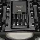 Eneloop Panasonic K-KJ75KHC66A pro High Capacity Rechargeable Batteries Power Pack 6AA, 6AAA, Advanced Battery Charger with USB Charging Port and Plastic Storage Case