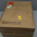 Furnulem Black Dresser with 5 Drawers, Vertical Storage Tower Fabric Dresser for Bedroom, Hallway, Entryway, Nursery, Closet Organizer, Nightstand Bedside Table Furniture, Sturdy Steel Frame, Wood Top