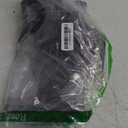 Paxiland Clear Bag for Stadium Events 12x6x12, Clear Tote Bag with Reinforced Strap, Transparent Bag for Sports Concert (Black)