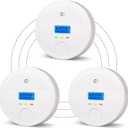 Household Battery Powered Co And Smoke Alarm Pack of 2