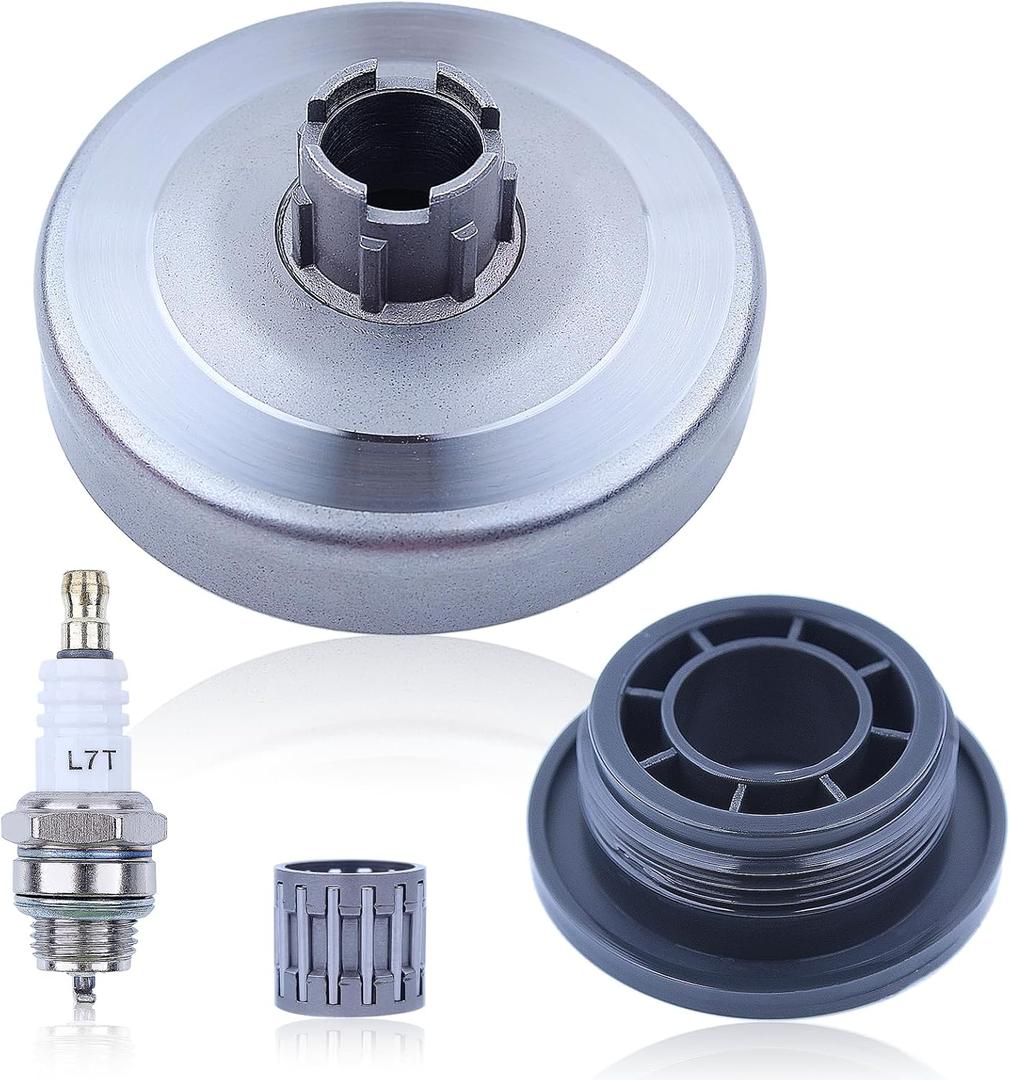 Adefol 325"-7T Sprocket Clutch Drum with Needle Bearing Kit for Husqvarna 435 435E 440 440E Jonsered CS2240, CS2240S Chainsaw Replace 505441501, 544212402