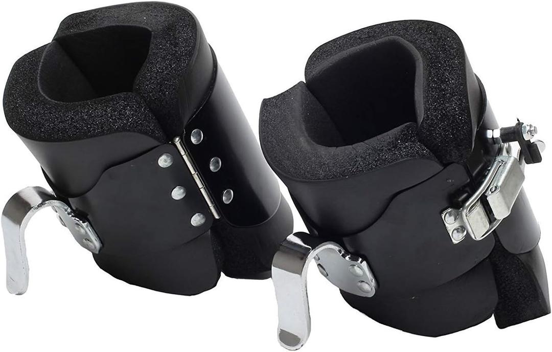 Sutekus Anti Gravity Inversion Boots - For Ab Crunch, Abdominal Sit Up, Hooks Bar Therapy, Core Gym Fitness Exerciser