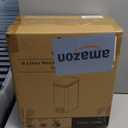 Veelesa Slim Bathroom Trash Can with Lid Soft Close, 1.6 Gallon Stainless Steel Garbage Can with Removable Inner Bucket, Durable Step Pedal, Small Trash Bins for Toilet, Bedroom, Kitchen, Office : Home & Kitchen