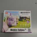 Walkie Talkies Toys for Girls:Unicorn Toys 2 Pack Birthday Gifts for 3 4 5-7 8 Year Old Girls Toy for 4 5 6 7 8-10 Year Old Camping Outdoor Games,Christmas Stocking Stuffers for Girls Kids (Pink)